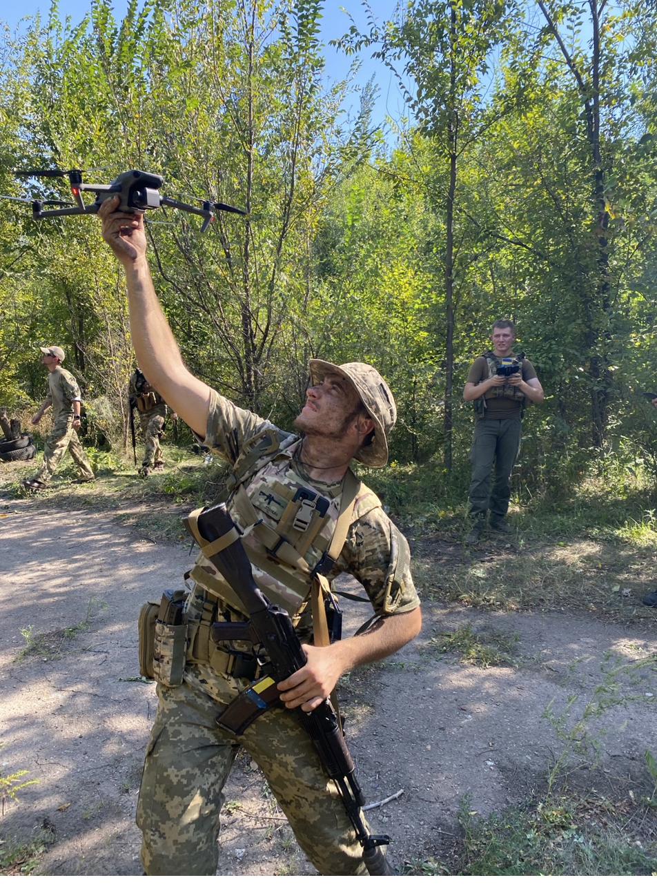 Emergency drone training