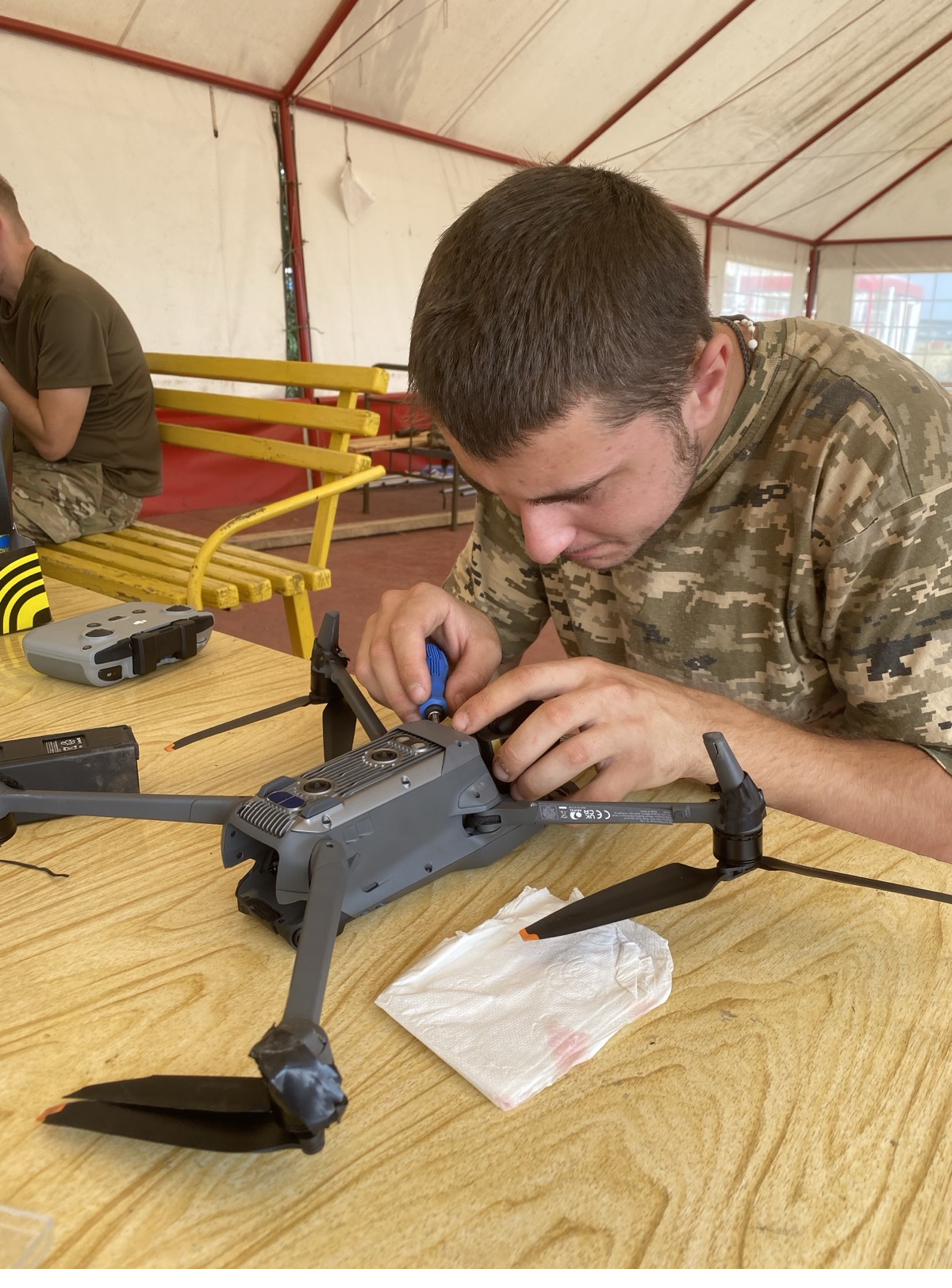 Drone maintenance training